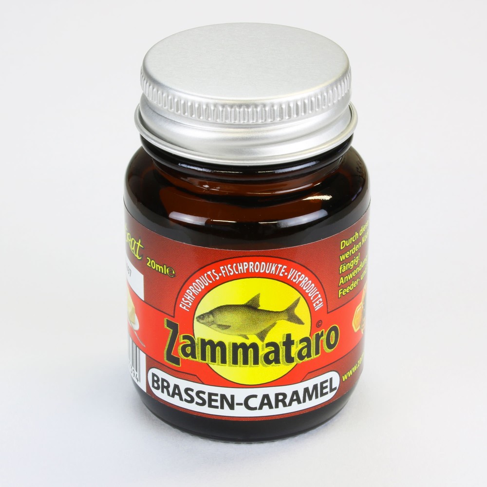 Zammataro Flüssiger Lockstoff Brassen Caramel in Dippflasche 20ml