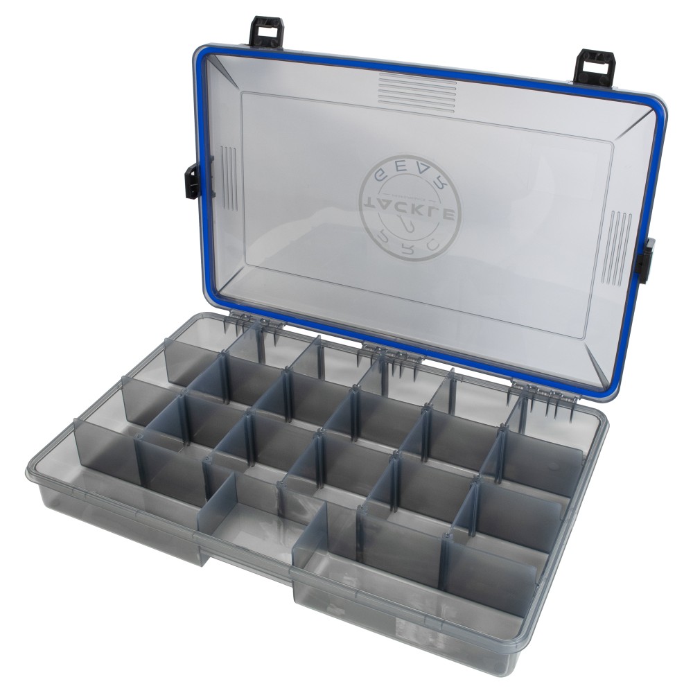 Pro Tackle Lure Box Shallow Köderbox grau - 35,5 x 23 x5 cm