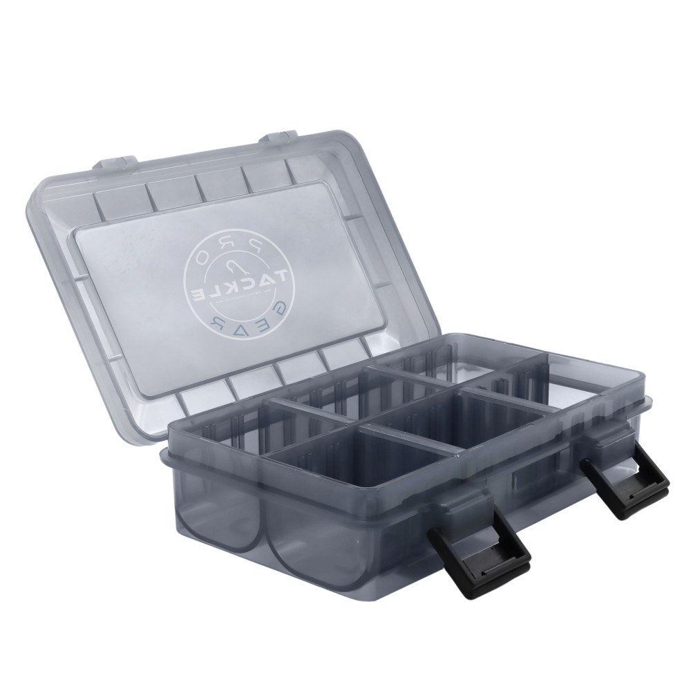 Pro Tackle Standard Tackle Box - Kunstköderbox grau - 15,5 x 10 x 4cm