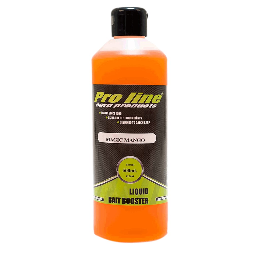Pro line Readymades Liquid Bait Booster Flüssiglockstoff Magic Mango - orange - 500ml