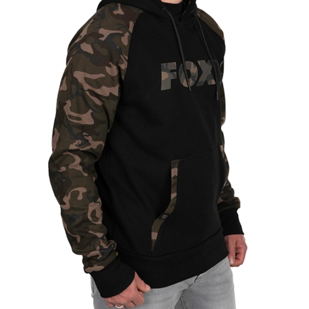 Fox Black/Camo Reglan Hoodie Gr. M - schwarz