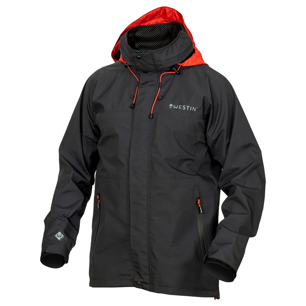 Westin W6 Rain Jacket Gr. L - Steel Black