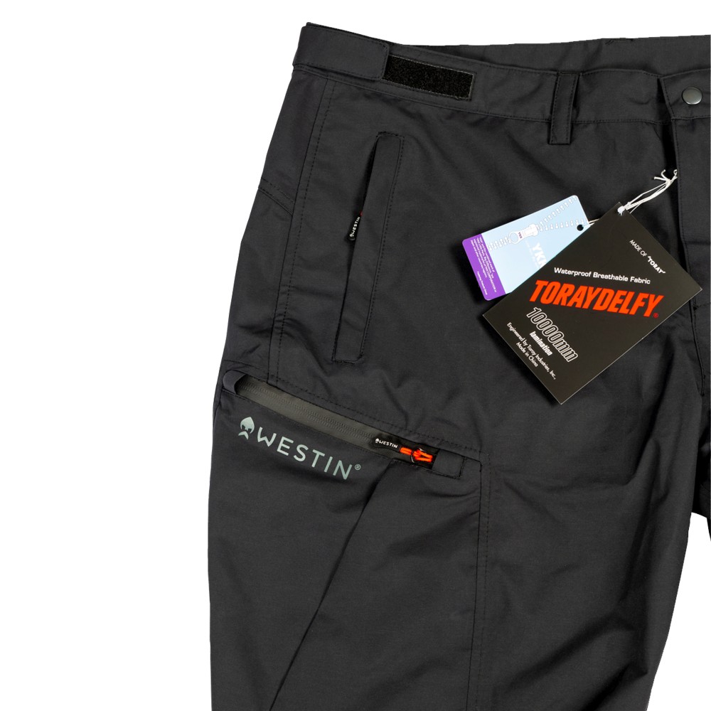 Westin W6 Rain Pants Gr. 3XL - Steel Black