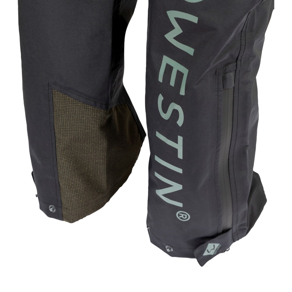 Westin W6 Rain Pants Gr. 3XL - Steel Black