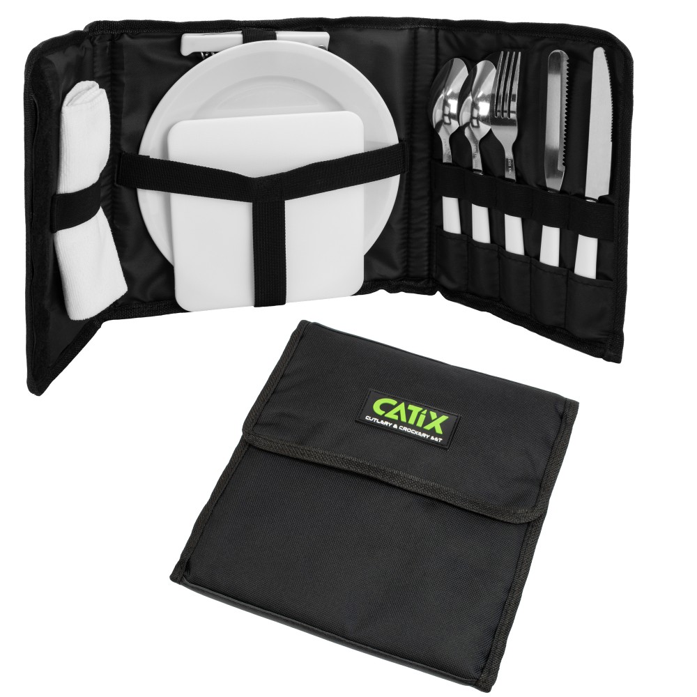 Catix Cutlery & Crockery Set 26 x 23 x 4cm